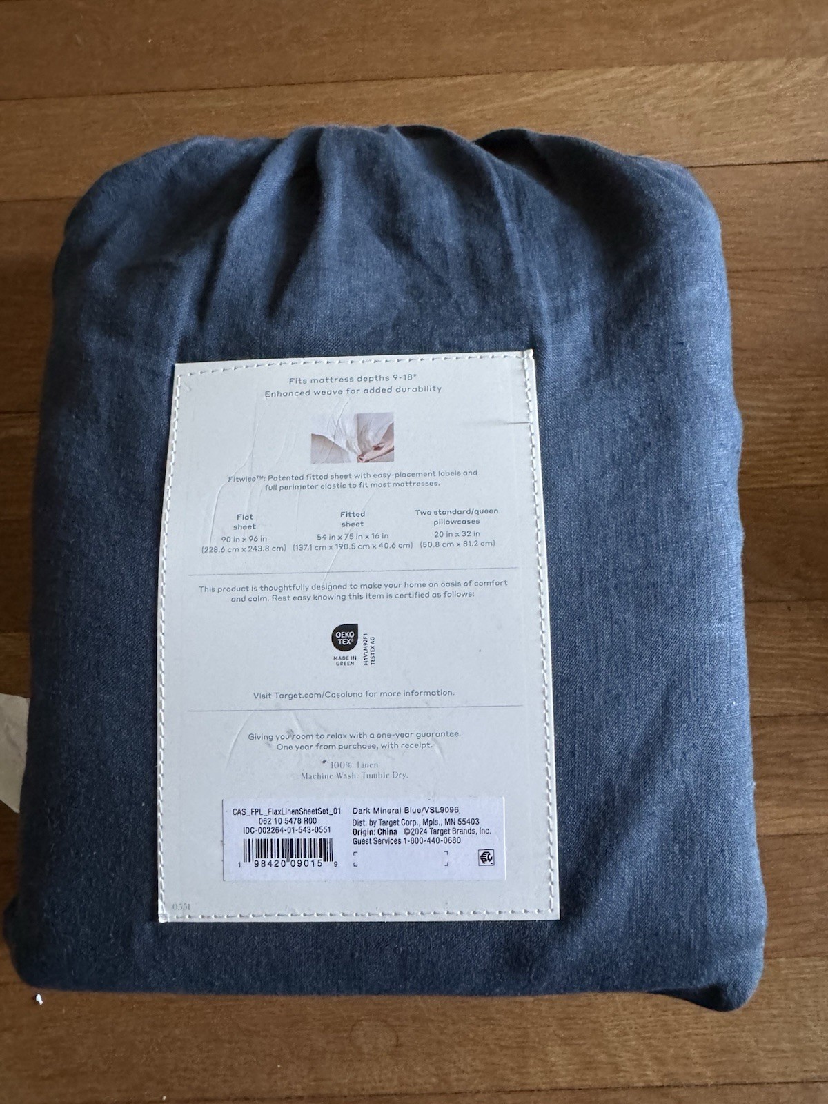 Casaluna Sheet Set - 100% Linen - Full Size gallery