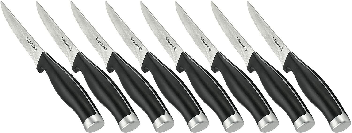 New Calphalon Contemporary Cutlery, Steak Knives Knife (Set of 6), 6-Piece gallery
