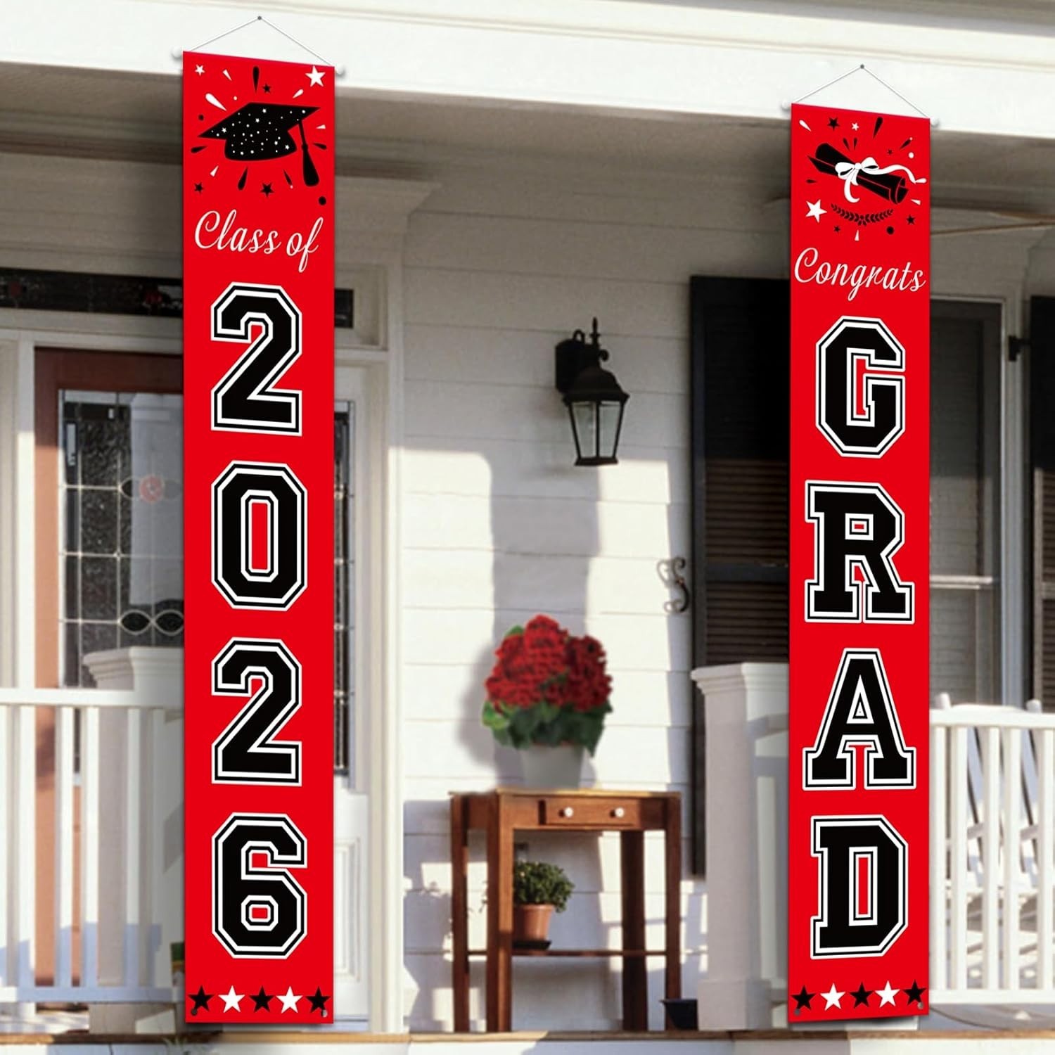 Graduation Decorations 2026, Red and Black Class of 2026 Decorations Graduati... gallery