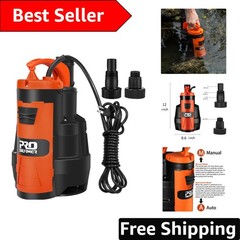 High-Efficiency 3500 GPH Submersible Pump with Float Switch for Easy Operation