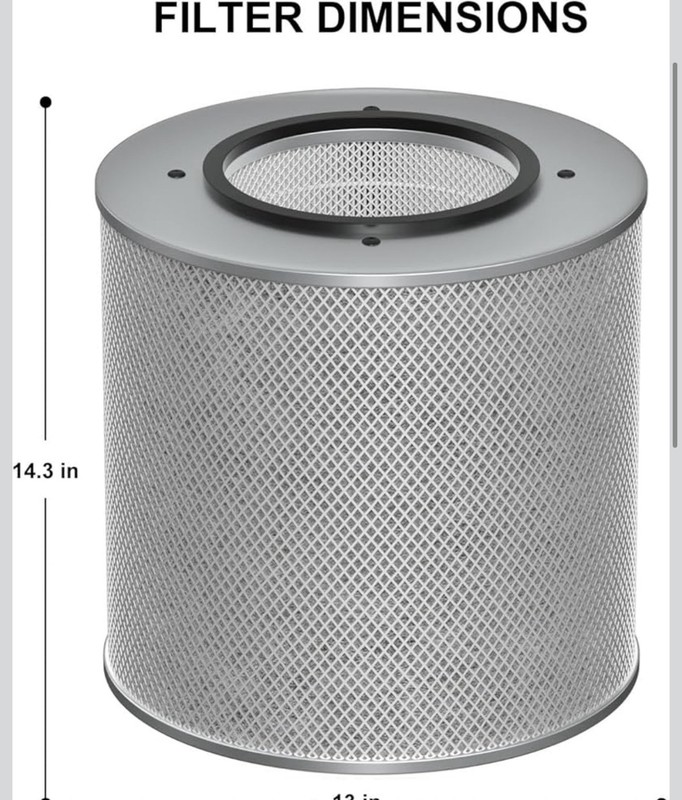 HM400 True HEPA Filter Replacement Comp w/ Austin Air Healthmate FR400 gallery
