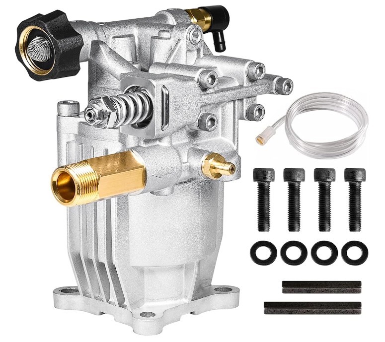 YAMATIC 3/4" Shaft Horizontal Pressure Washer Pump 3400 PSI 2.5 GPM Replacement gallery