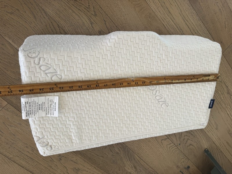 Dosaze Contoured Orthopedic Memory Foam Pillow - Cervical Support for Neck Pain gallery
