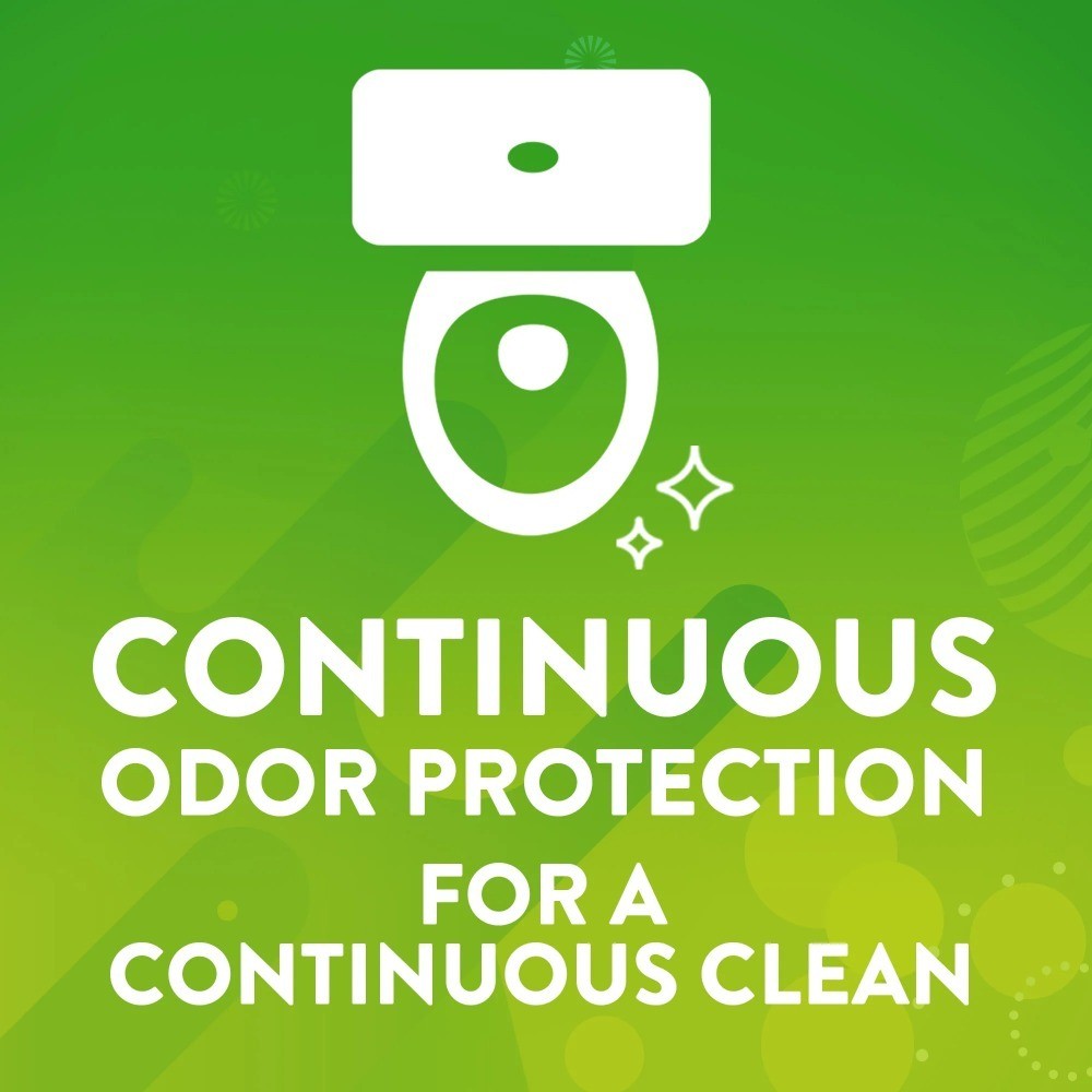 Toilet Bowl Cleaner Tablet Continuous Clean Drop-Ins Long Lasting Up to 4 Weeks gallery