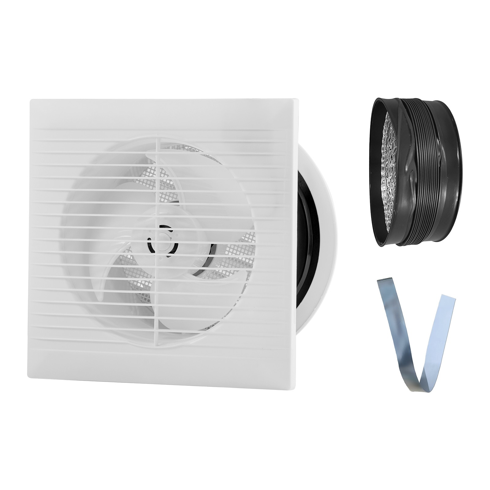 VEVOR 6 Inch Through The Wall Ventilation Fan 110 CFM Exhaust Fan AC Motor gallery