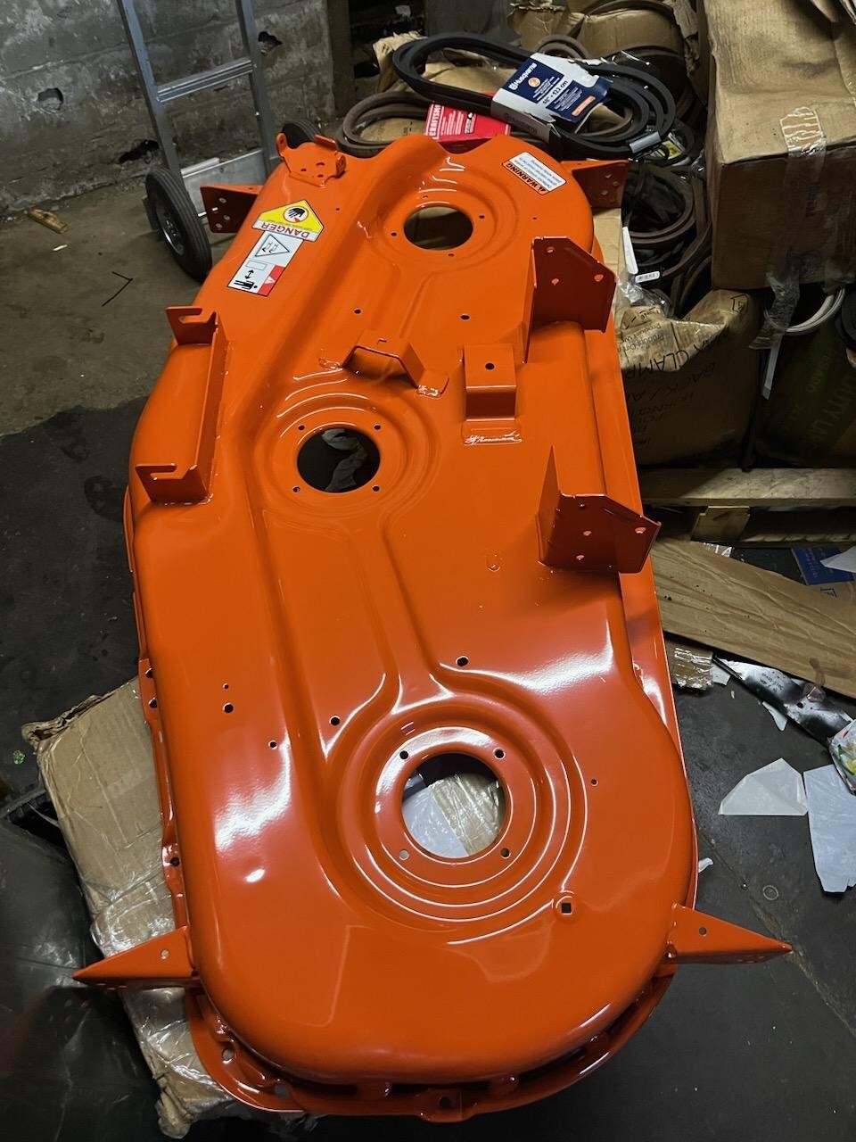 HUSQVARNA 54" MOWER DECK WITH BELT gallery