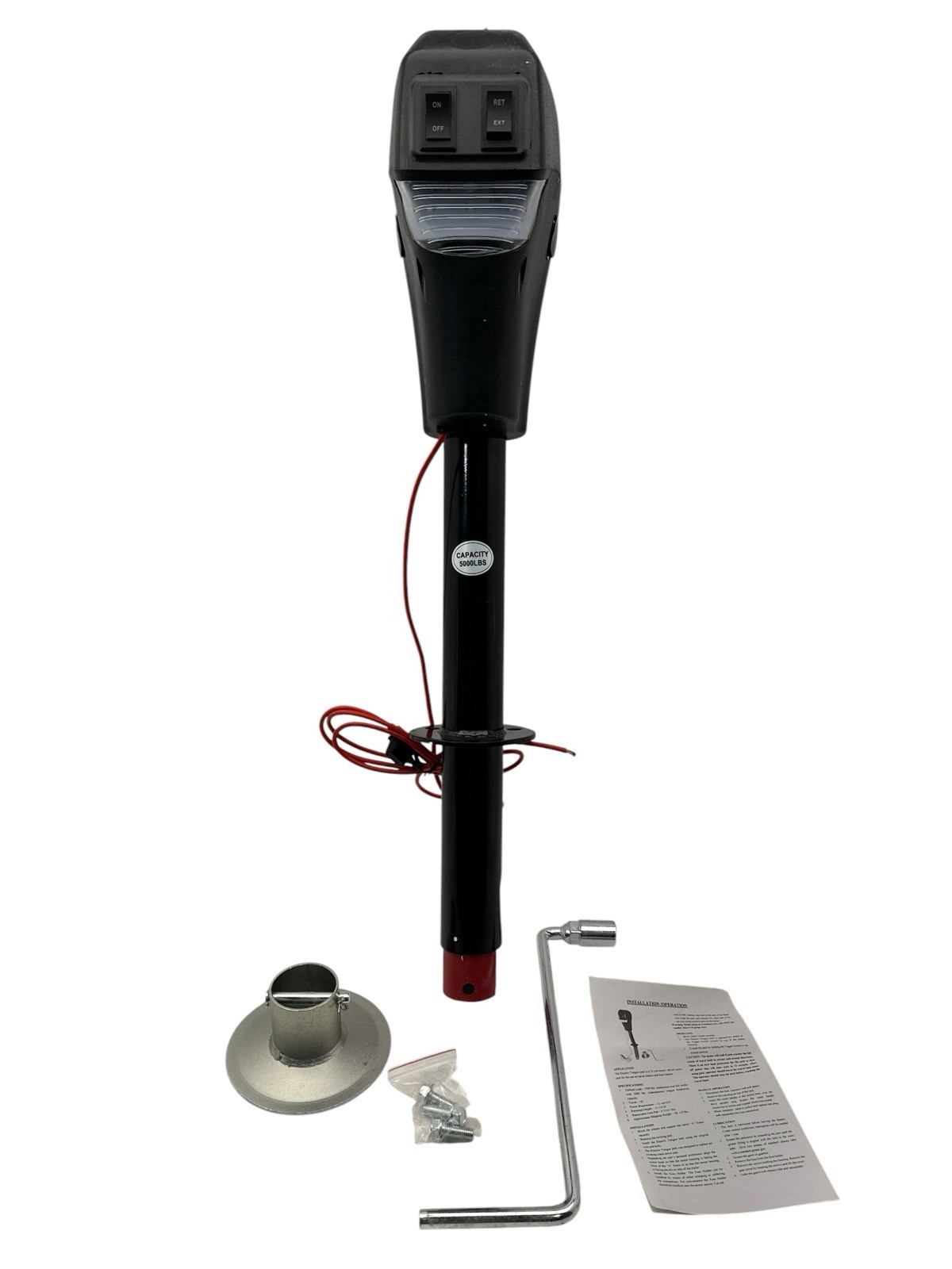 Electric Power Tongue Trailer Jack 5000 lbs Capacity PLS_337Y9UA6 (OB) gallery