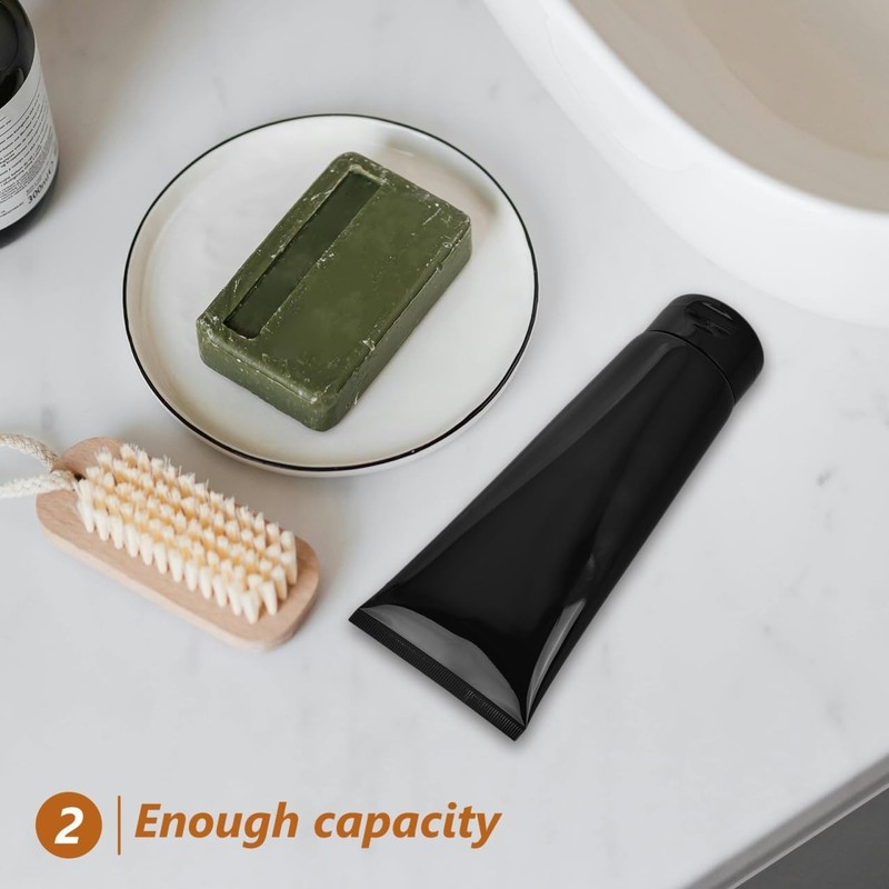 Plastic Refillable Squeeze Tube, Empty squeeze Tubes containers for Cream, gallery