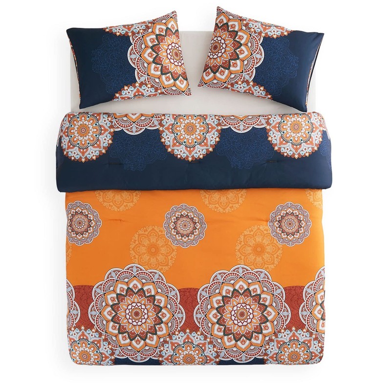 - Bohemian Comforter Set, Boho Chic Mandala Medallion Pattern Printed for Men... gallery