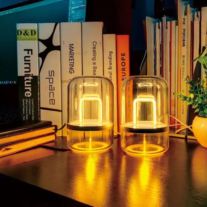 Stay Connected Across Distances: The Friendship Lamp set of 2 gallery