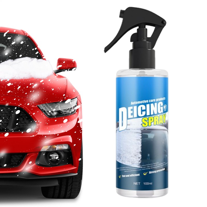 1/2/3x Windshield Deicer Spray Snow Melting & Deicing Agent Car DeIcing Spray gallery