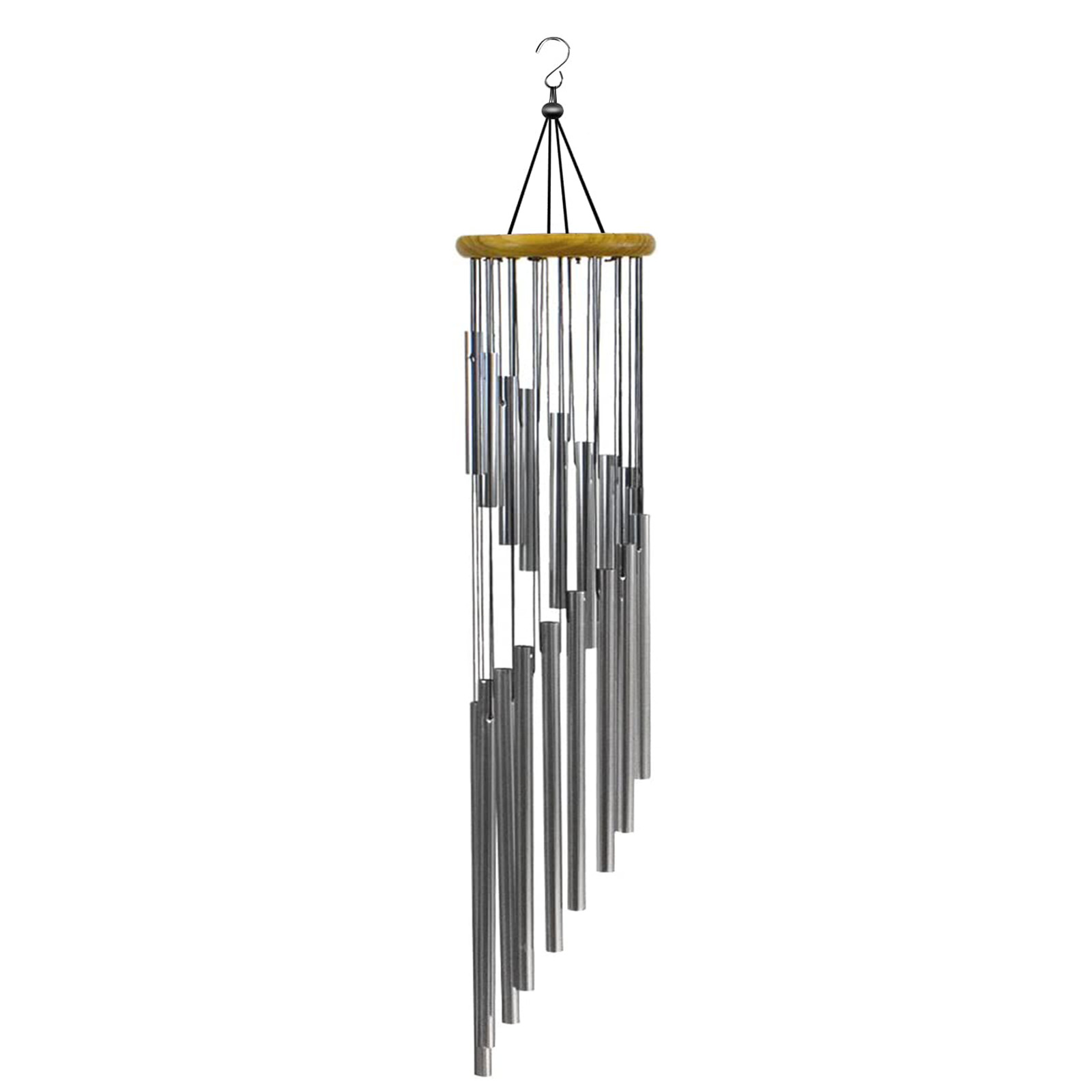 Wind Chimes Large Deep Tone Chapel Bells 12 Tubes Outdoor Garden Home Decor Gift gallery