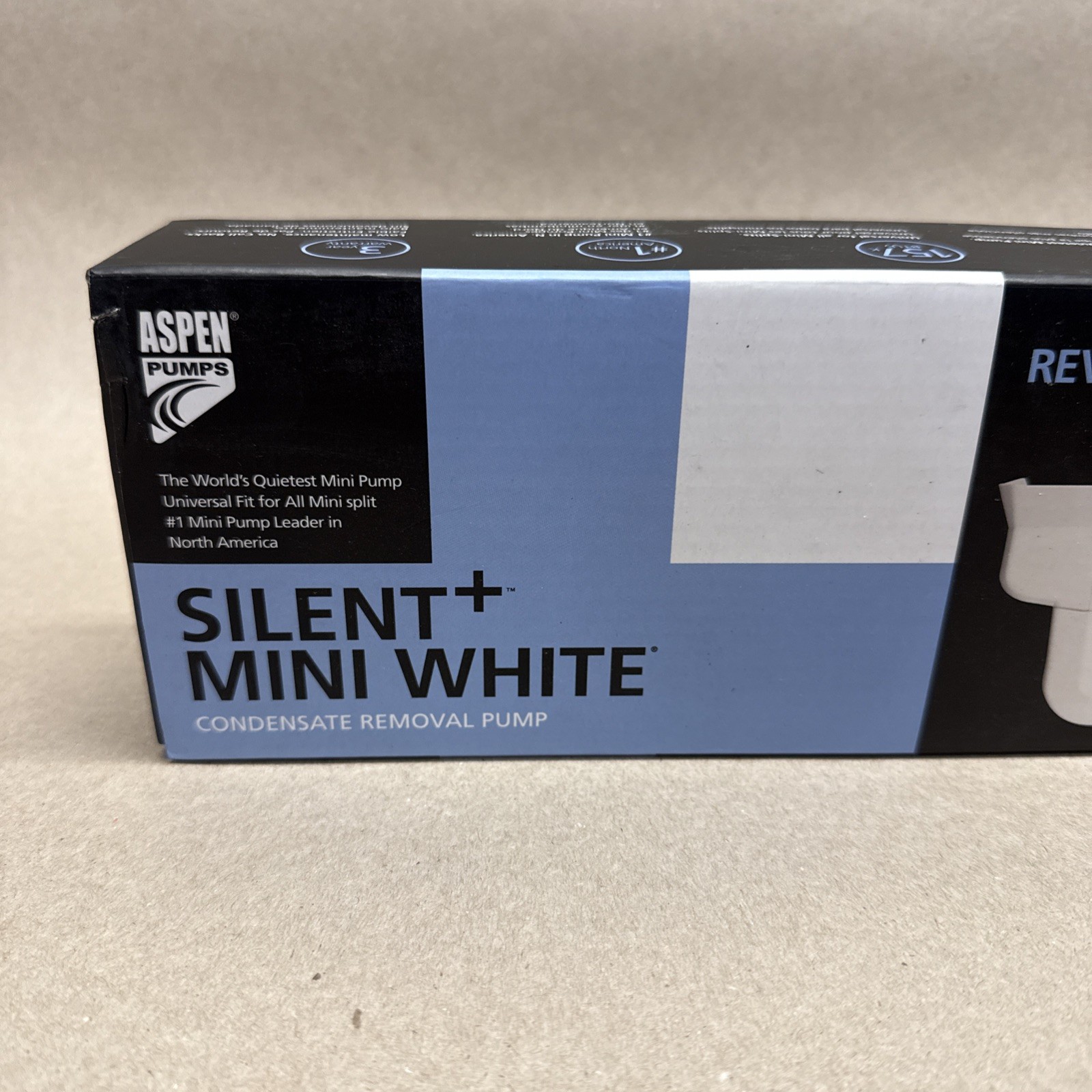 Aspen Pumps Silent + Mini White Condensate Removal Pump (New Model) gallery