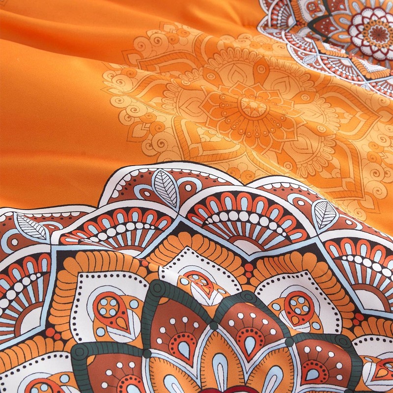 - Bohemian Comforter Set, Boho Chic Mandala Medallion Pattern Printed for Men... gallery