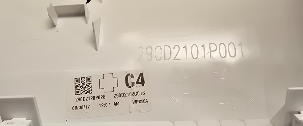 GE Backsplash Washer Control Panel 290D2120P026 ! FREE SHIPPING ! S2 gallery