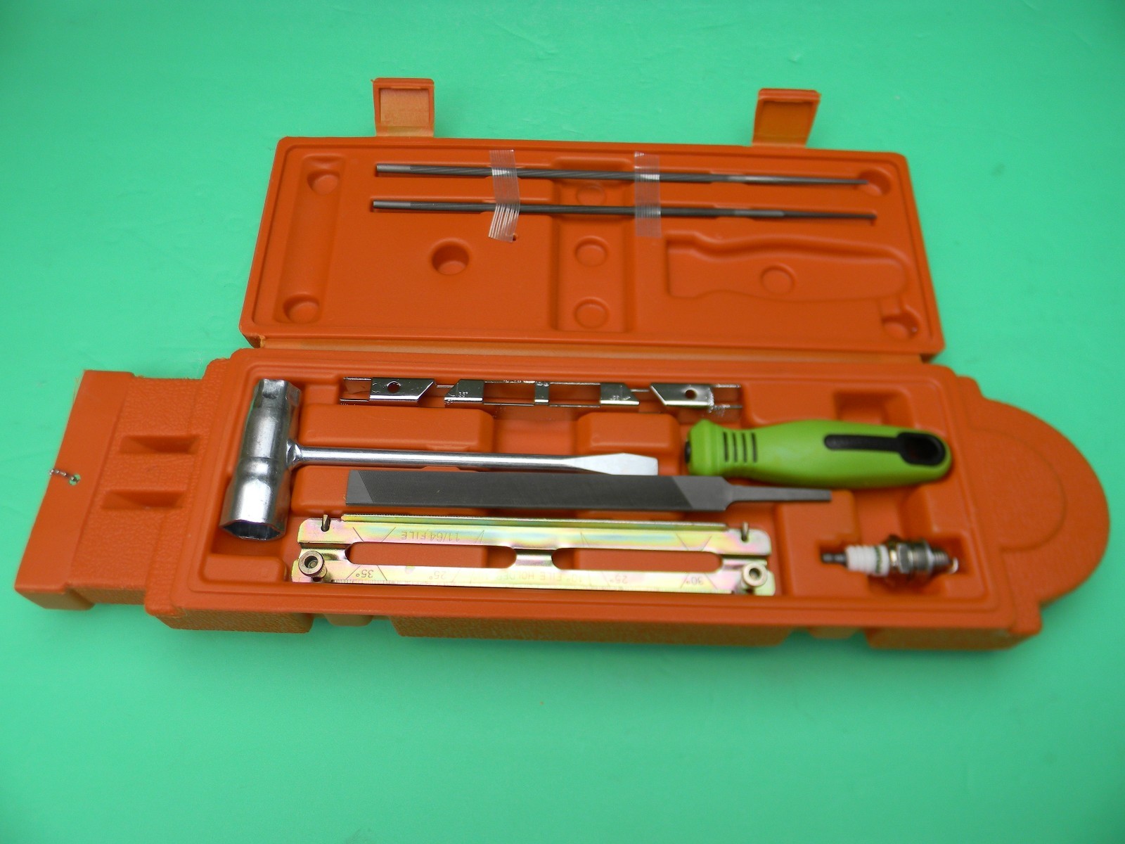 CHAINSAW BAR COVER SCABBARD WITH BUILT IN TOOL KIT ( 11/64 ) 12" TO 16" BARS gallery