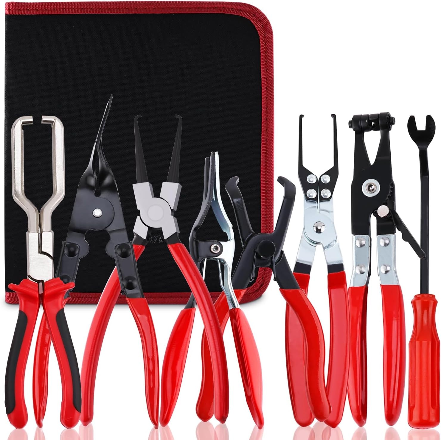 8Pcs Automotive Electrical Disconnect Pliers Set Sensor & Fuel Line Removal Tool gallery