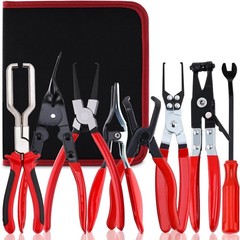 8Pcs Automotive Electrical Disconnect Pliers Set Sensor & Fuel Line Removal Tool