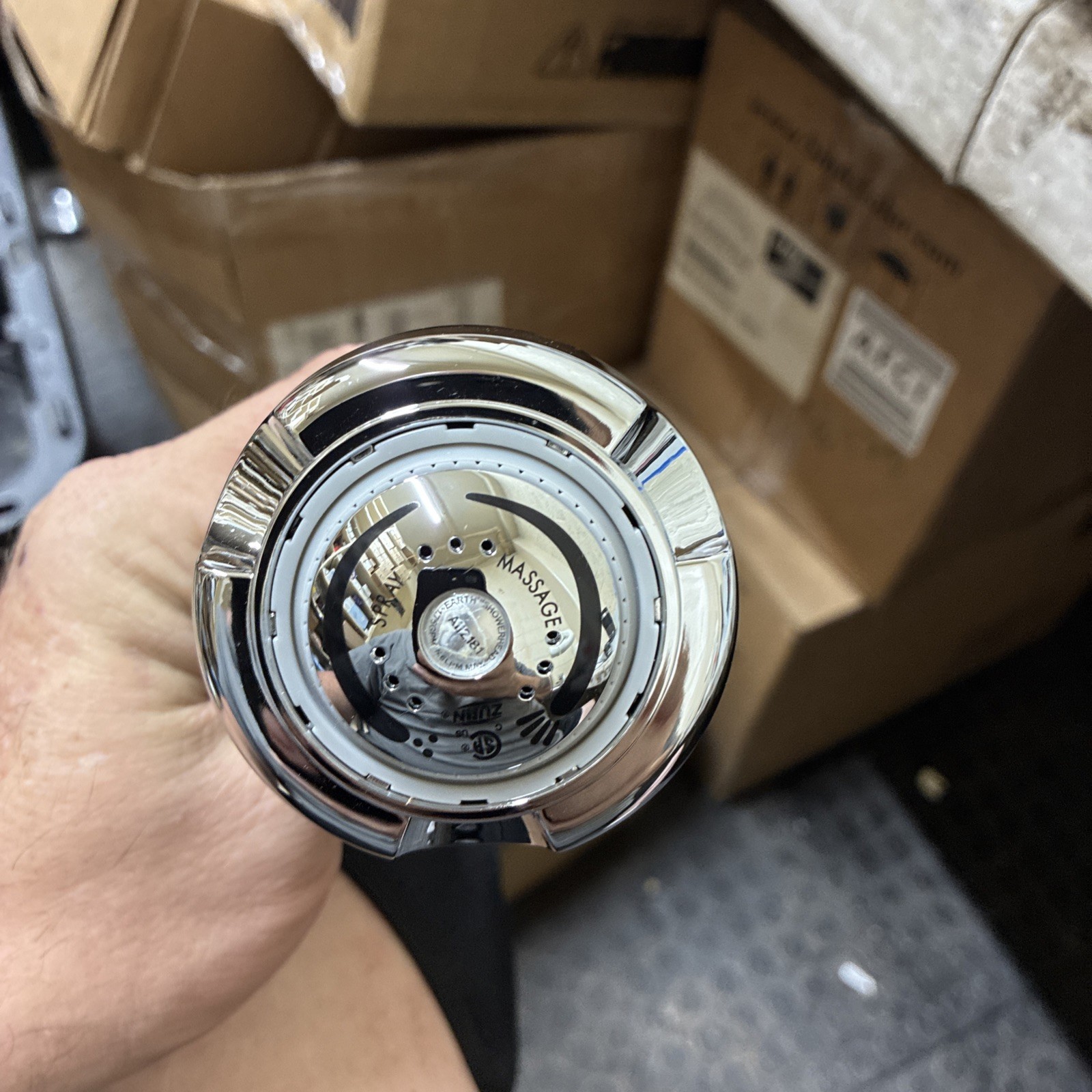 Shower Head,2-5/8" H,1.75 Gpm Flow Rate W/collar gallery