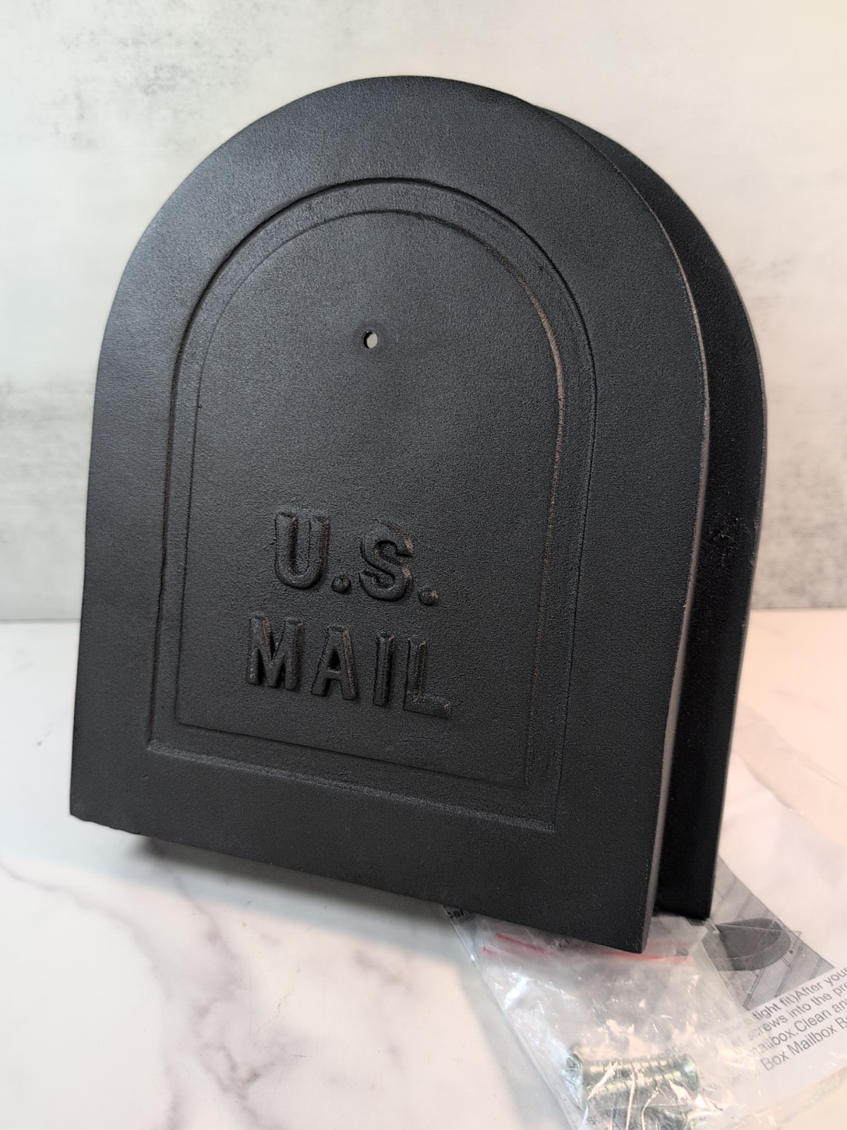 Jumbo Brick Mailbox Door Cast Aluminum Replacement by Better Box Mailboxes NEW gallery