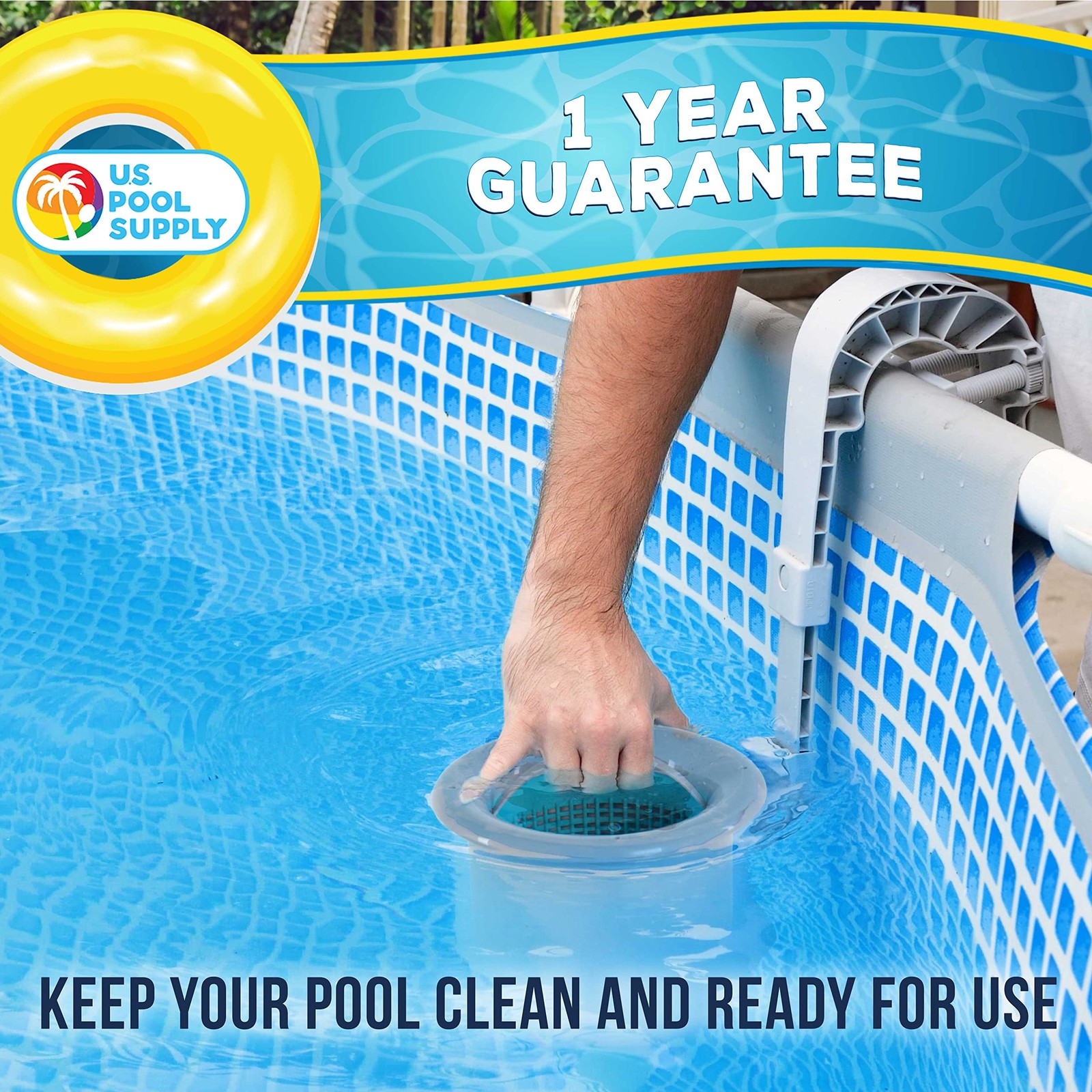 Pool Skimmer - above Ground Pool Skimmer, Floating Surface Skimmer, Accessories gallery