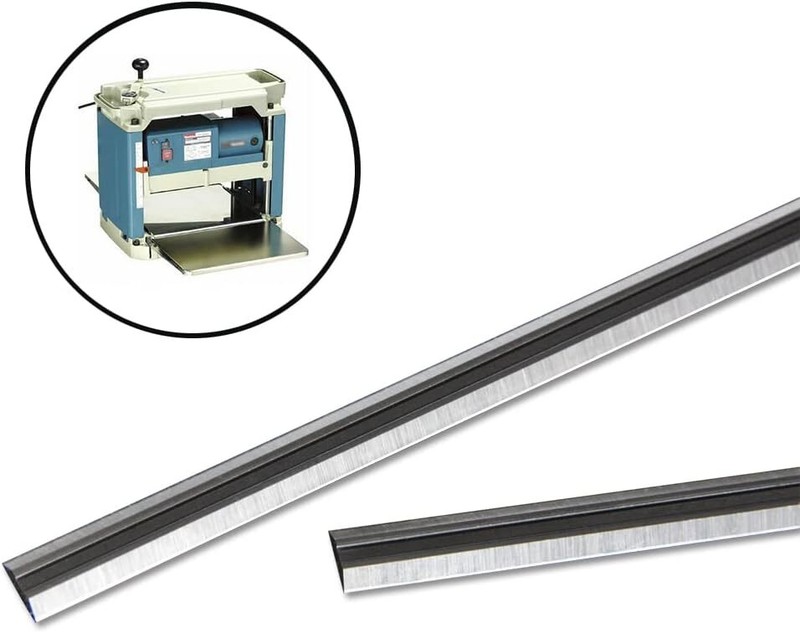 12 Inch Planer Blades Replace 793346-8 for Makita 2012NB and 2012 - Set of 2 gallery