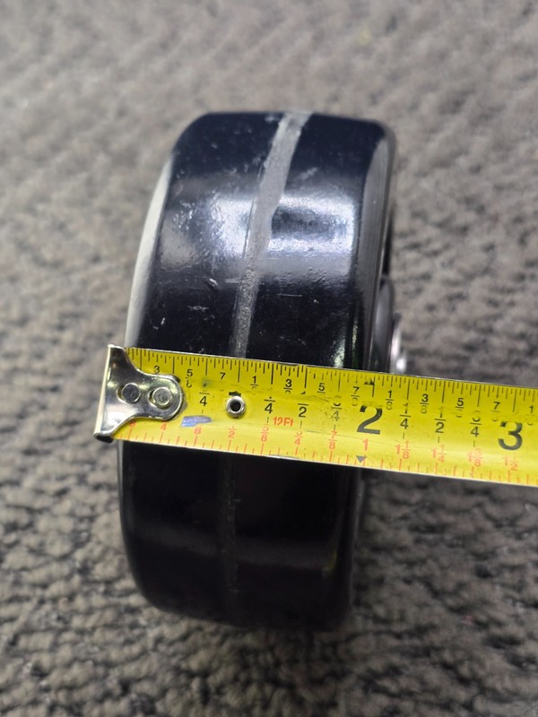 16V368A Caster Wheel 5" Diameter x 2" Width x 1/2" Bore, 1000 lbs Load Rating gallery