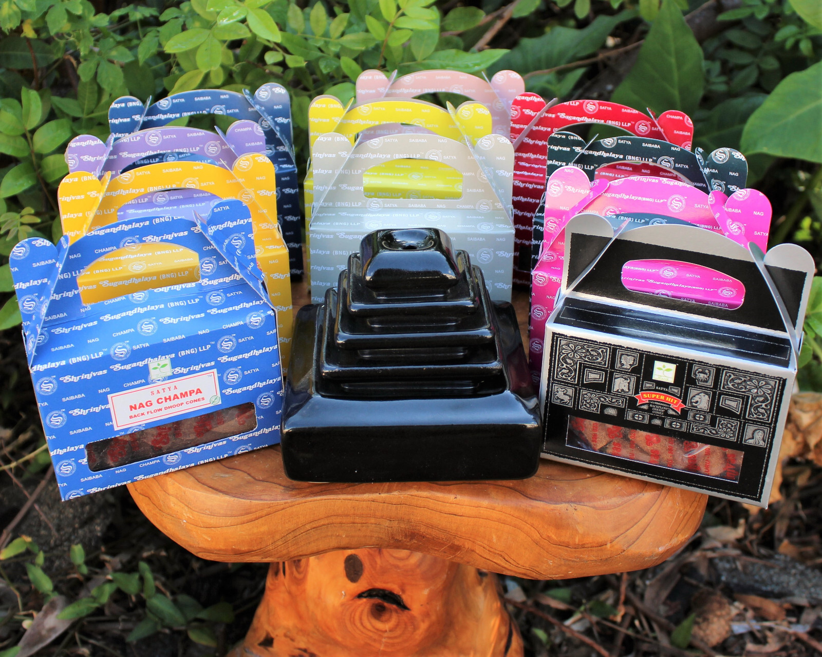 Satya Backflow Incense Cones: BUY 2 GET 1 FREE! Pick Scents (Back Flow Cones) gallery