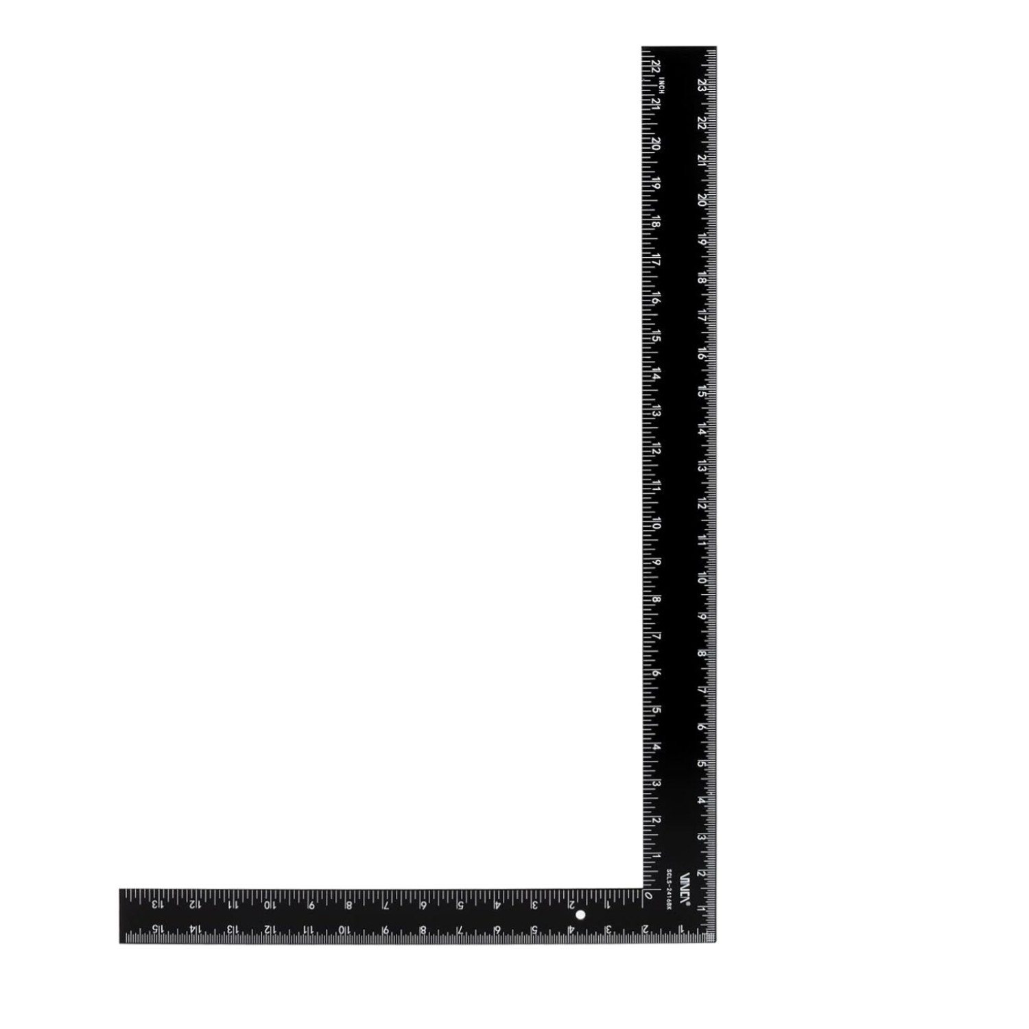 Carpenter Framing L Shape Square, 16 inch x 24 inch, Steel Black Finished gallery