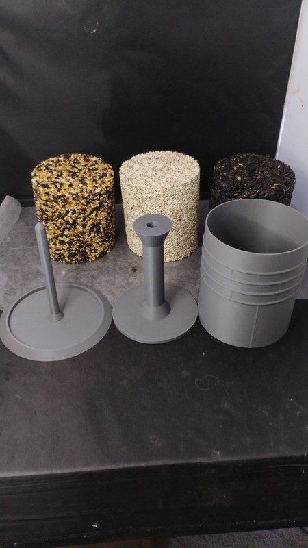 Large Seed Log Mold Kit! Make Your Own Amazing Seed Logs For Feeding The Birds! gallery