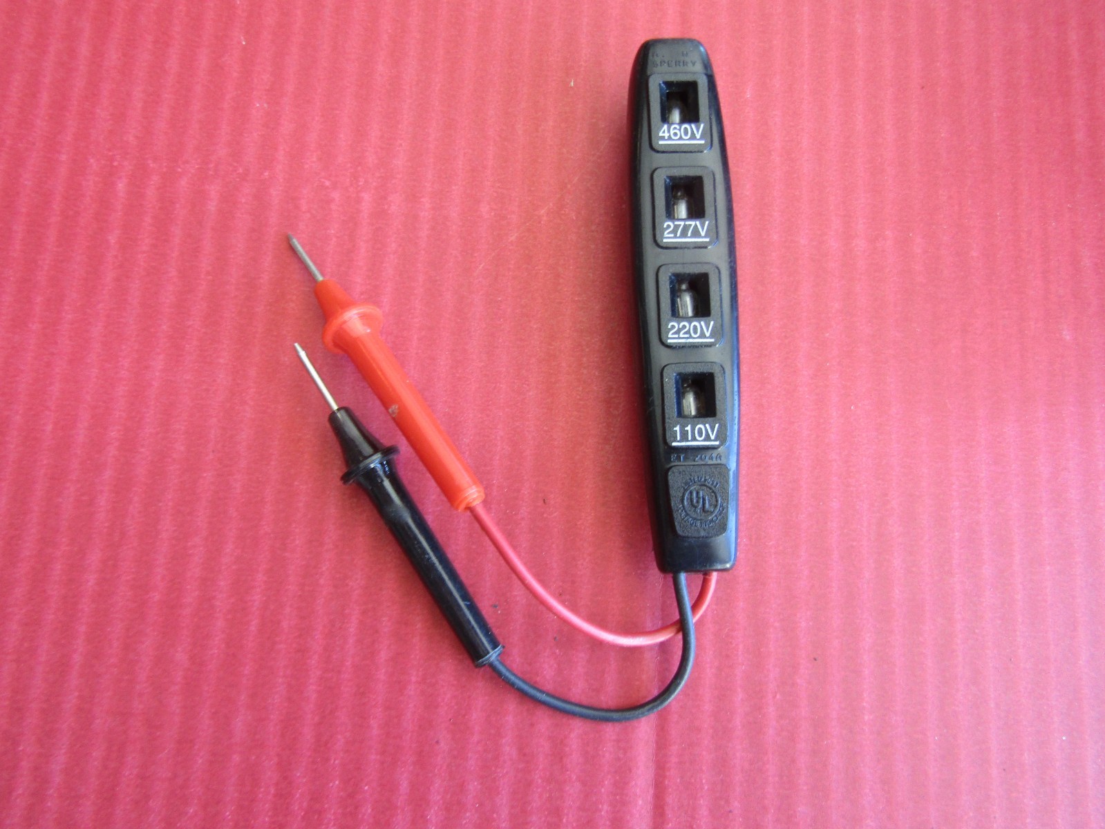 SPERRY TOOLS 4-Way Circuit Voltage Electrical Tester Vintage 460V 277V 220V 110V gallery