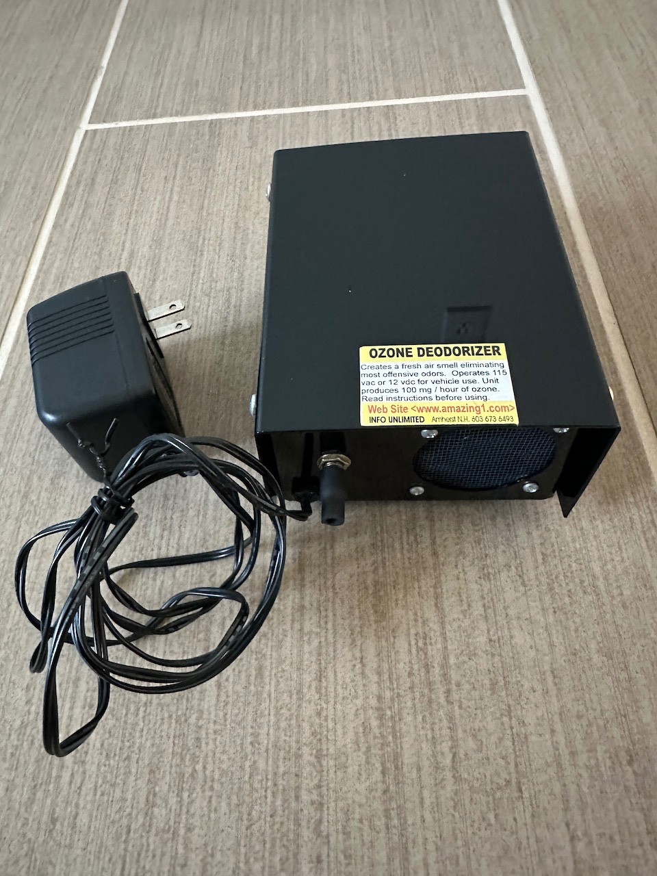 Ozone 30 Generator - Information Unlimited - Bob Iannini Device gallery