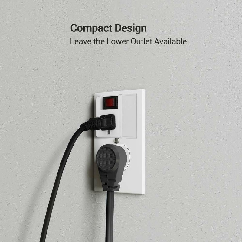 DEWENWILS 3 Pack Electrical Plug Outlet Switch with On/Off Switch Single Port gallery