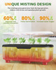 Misting Hydroponic Growing System Kit 15-Pods Indoor Smart Herb Garden Planter w gallery