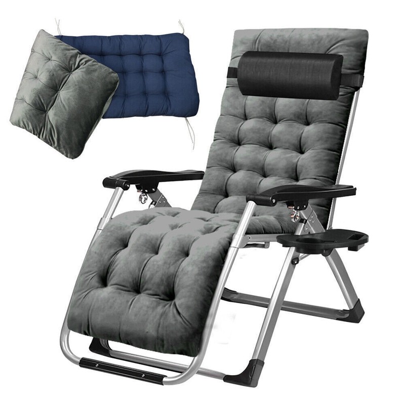 NAIZEA Zero Gravity Chair Reclining Lounge Chair with Removable Cushion Mattress gallery