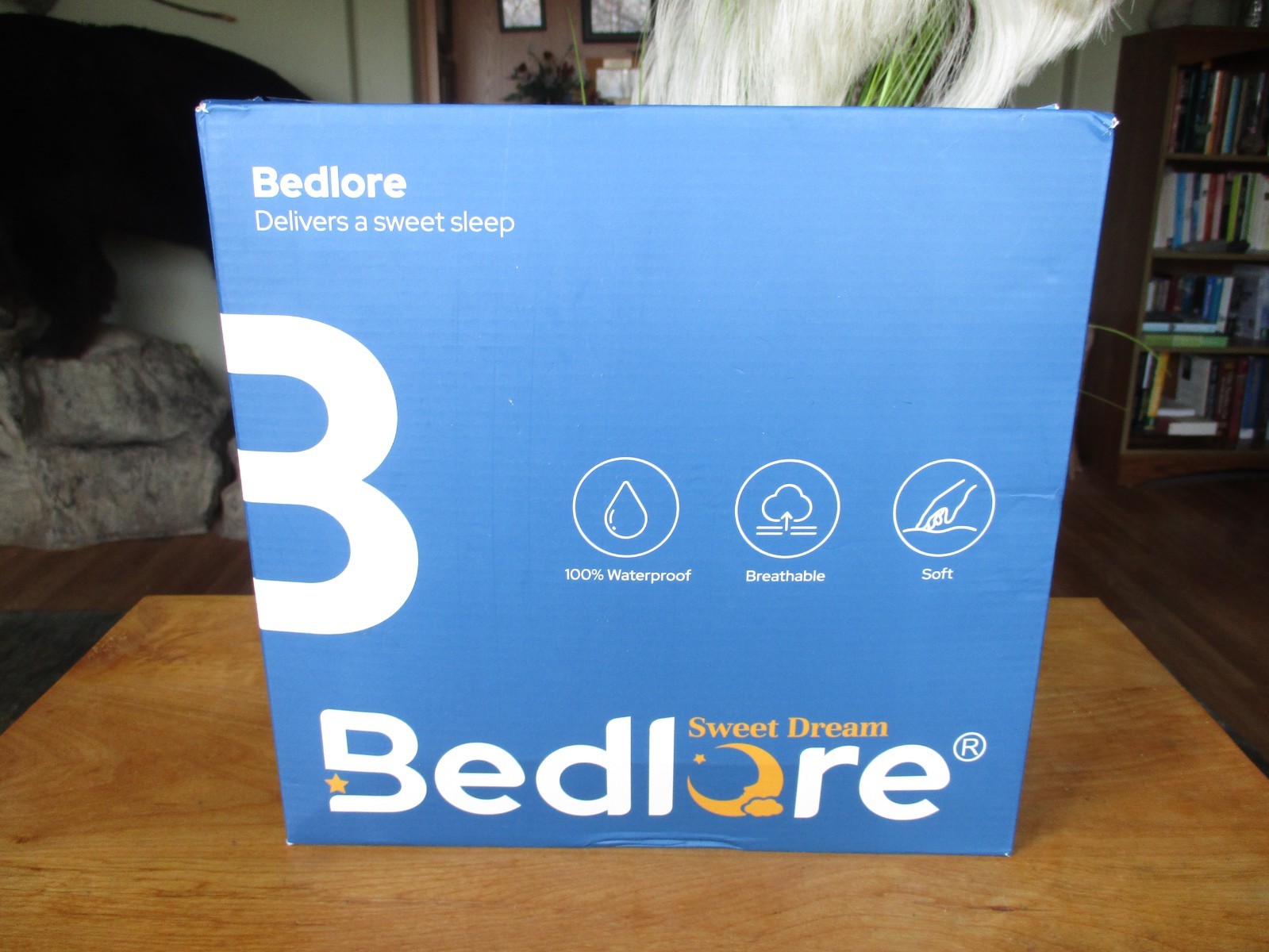 Bedlore Sweet Dream Waterproof Mattress Topper STANDARD FULL Gray Deep Pocket gallery