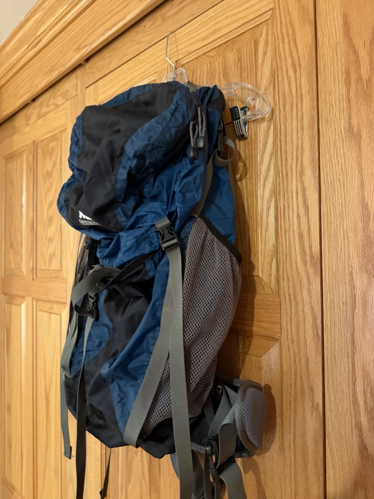 Gregory G-Pack Blue Black Internal Frame Technical Hiking Backpack Lightweight 2