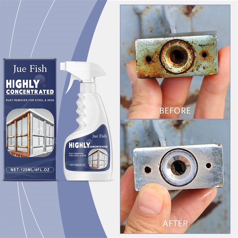 Industrial ﻿Highly Concentrated Rust Remover 120ml For Steel & Iron HOT gallery
