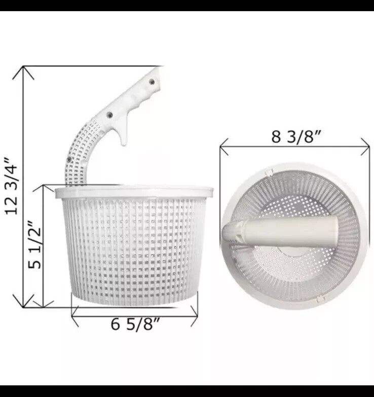 Leslie’s CMP 27182-303-000 FlowSkim Hayward Starite Skimmer Basket w/ 12" Handle gallery