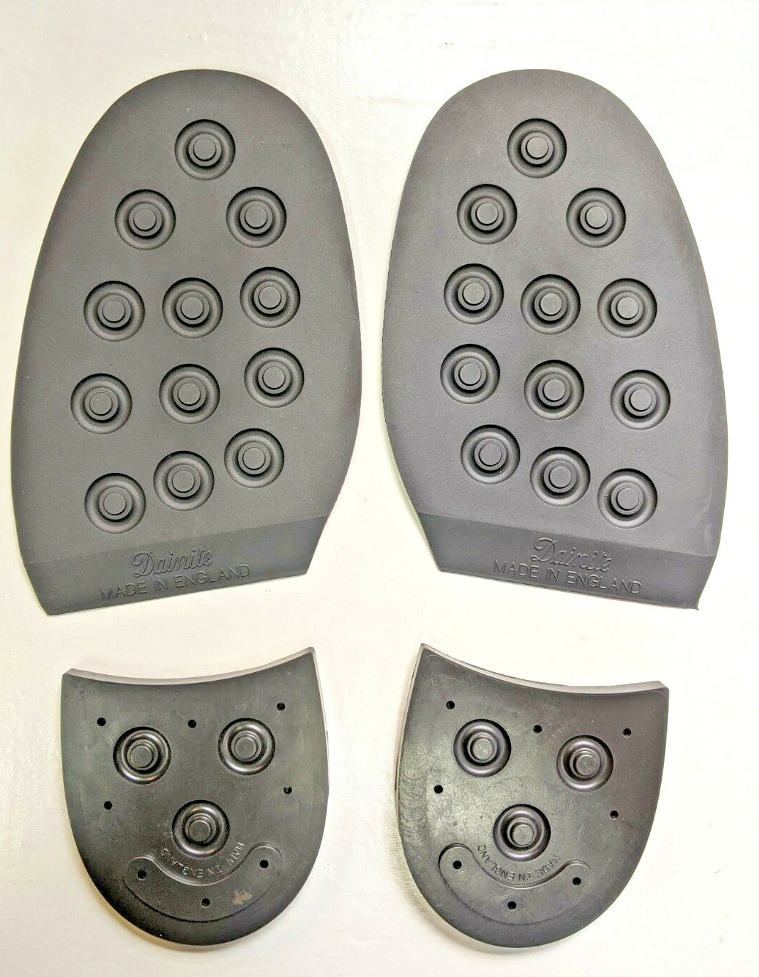 Premium Quality British made stick on Dainite rubber soles and heels. gallery