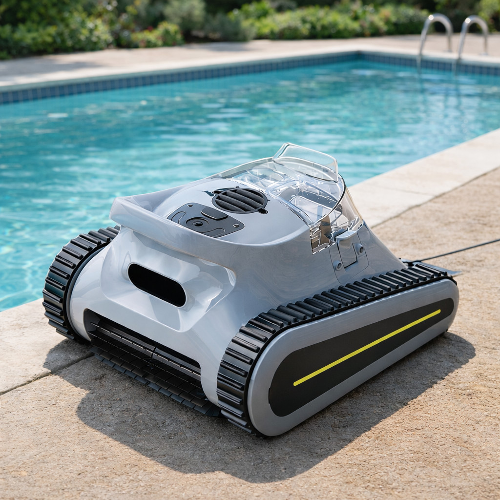 Crab SAT30 Cordless Robotic Pool Vacuum Wall-Climbing Automatic Pool Cleaner gallery