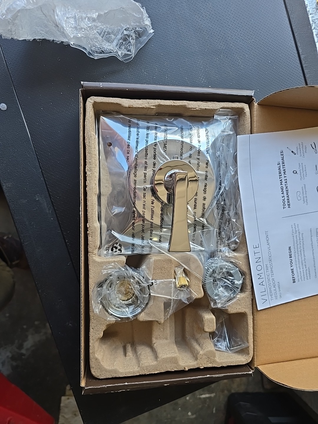 Signature Hardware Vilamonte Shv9009cp Thermostatic Valve Trim Kit gallery