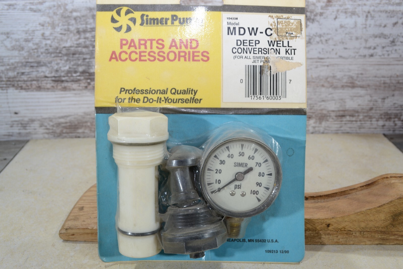 Vintage Simer Pump Deep Well Jet Conversion Kit Accessory Part NEW NOS gallery