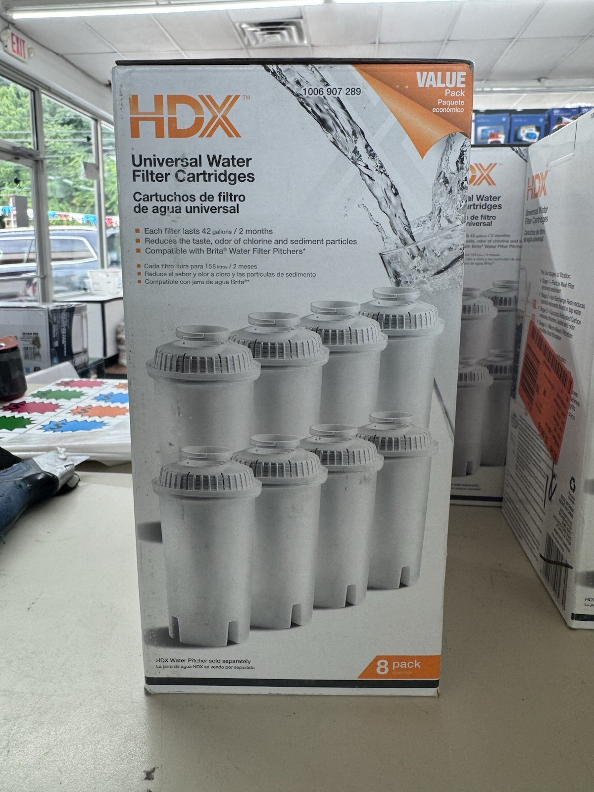 Water Pitcher Replacement Water Filter Cartridges, BPA Free (8-Pack) gallery