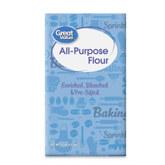 Great Value All Purpose Flour, 10 lb Bag gallery