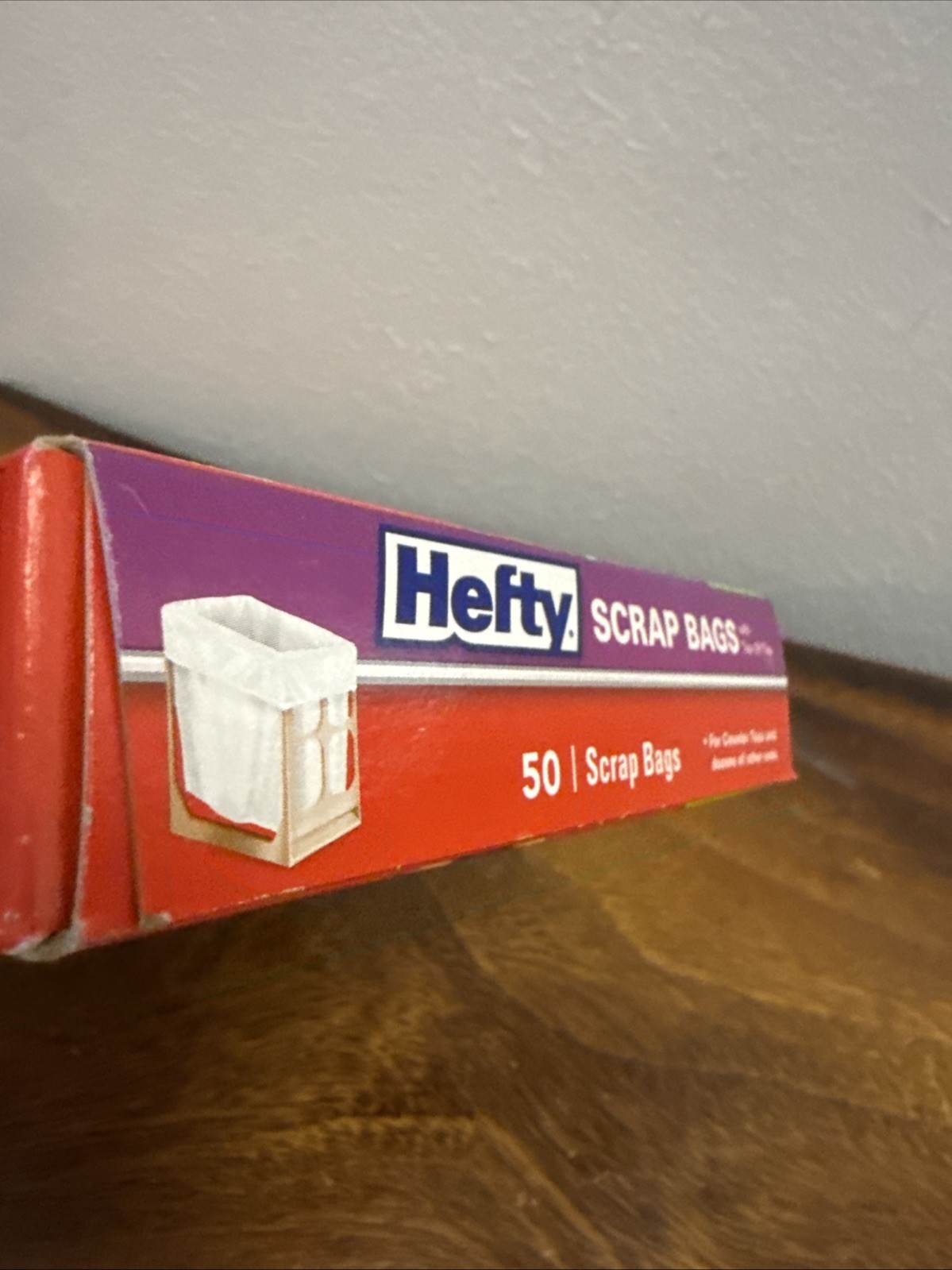 Hefty Scrap Bags w/ Tear Off Ties - New 50 Bags - Discontinued gallery