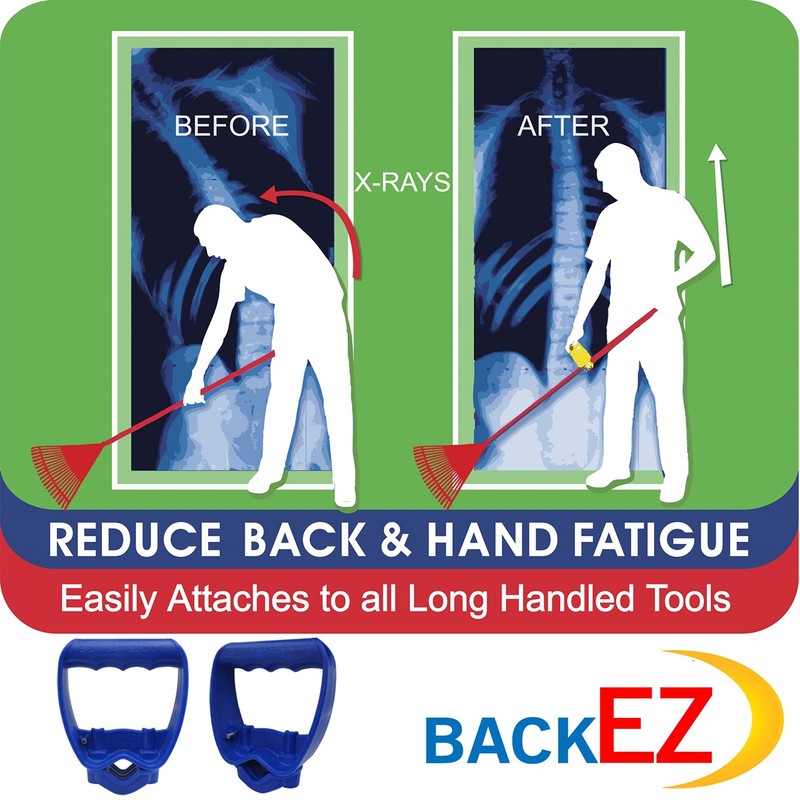 Back-Saving Tool Handle Attachment, EVR-Grip Upgrade, Labor-Saving Ergonomic ... gallery