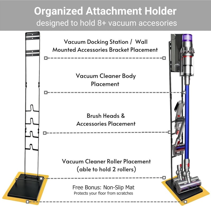 Vacuum Stand for Dys,Storage-Stand-Docking-Station-Holder Compatible with Dys... gallery