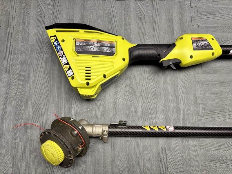 RYOBI 40V String Trimmer USED 16 in Carbon Fiber Trimmer (No Guard) (Tool Only) gallery