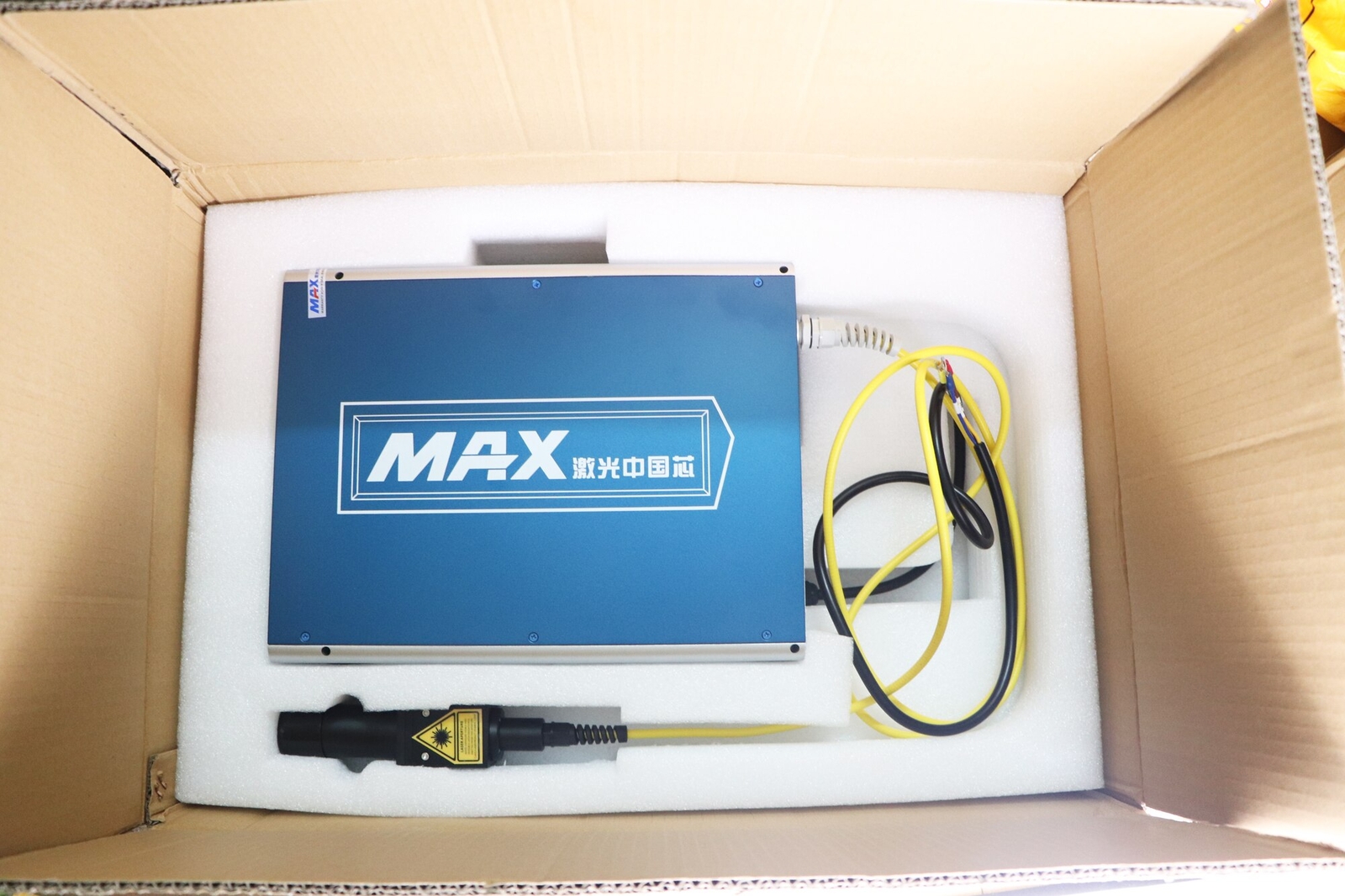 MAX Laser Metal Marking Machine 20W 30W 50W Fiber Laser Source Module gallery
